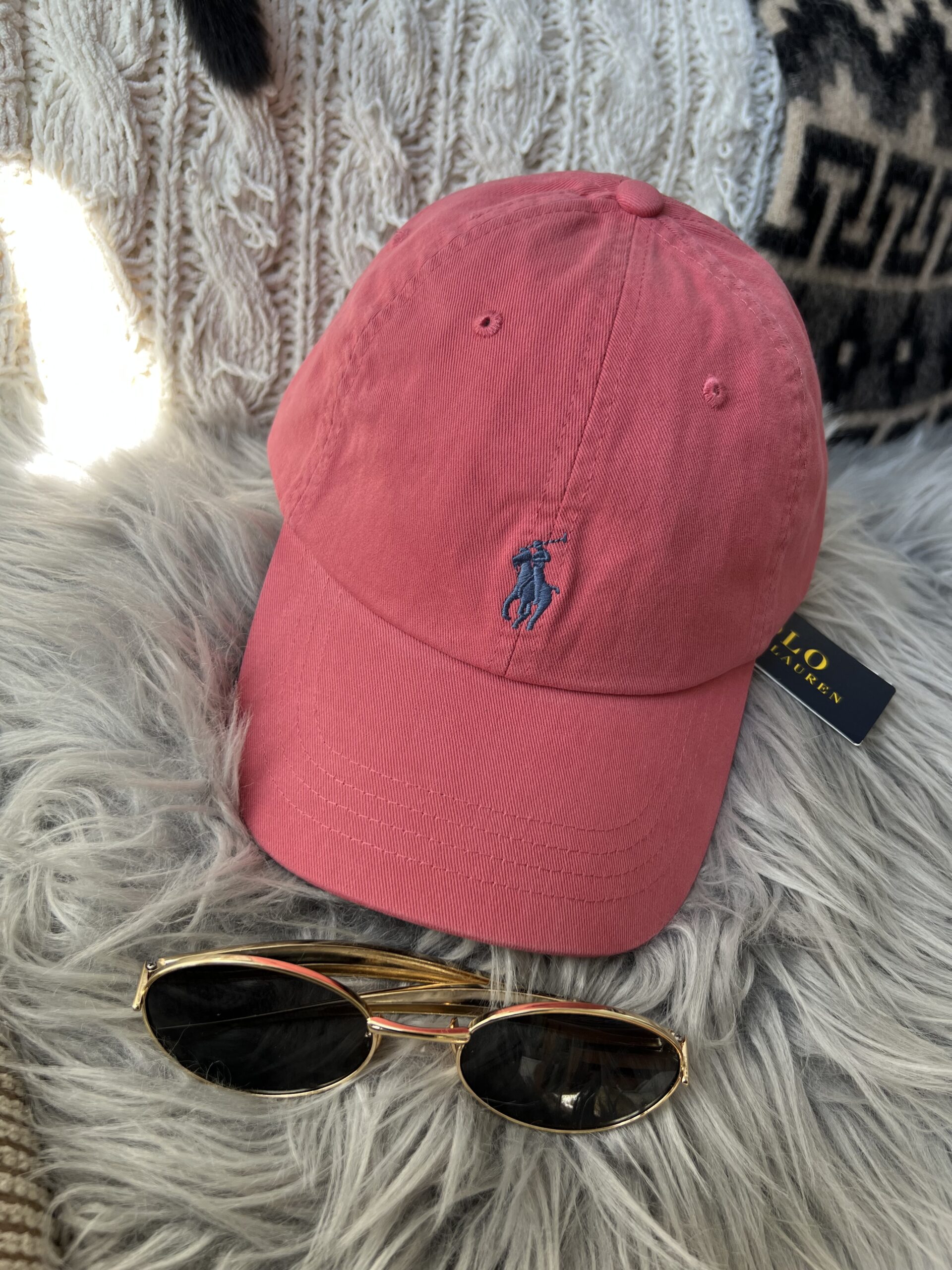 Ralph Lauren Polo Desert pink (Navy Blu logo)